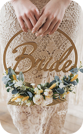 Custom Wedding Decor Engraving Langley
