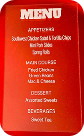 Custom Wooden and Acrylic Menu Boards Langley