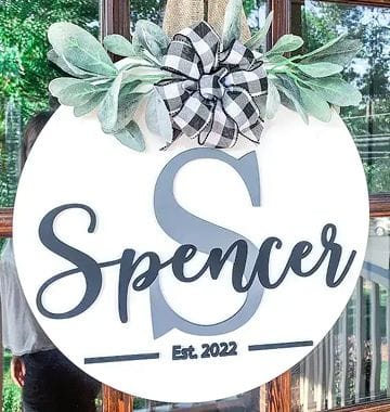 Personalized Door Hangers